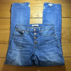 Madewell Cali Demi boot jeans button fly 25t thumbnail 1