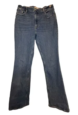 Abercrombie and Fitch The 70s Vintage Flare Ultra High Rise - 32 14L thumbnail 1