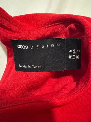 NWT ASOS Red Mini Dress thumbnail 4