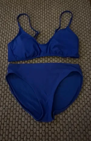 Royal Blue Target Bathing Suit set thumbnail 1