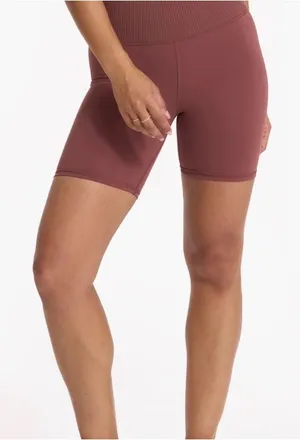 Vuori Women’s Rib Studio  Shorts in Cedar Medium thumbnail 1
