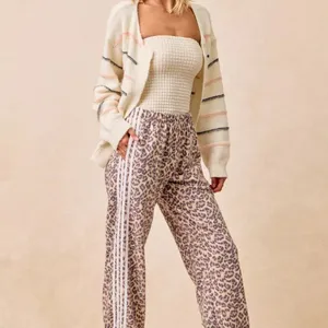 BiBi Side Lines Leopard Track Pants‎ Size XL thumbnail 6
