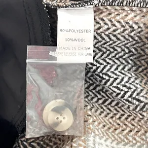 New Sweet Lovely by Jen Long Button Up Plaid Shacket M Brown Size M thumbnail 13