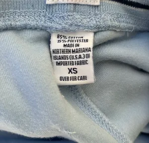 Vintage Y2K Abercrombie & Fitch Terry Cloth Skirt Blue XS Pockets Bella Twilight thumbnail 6