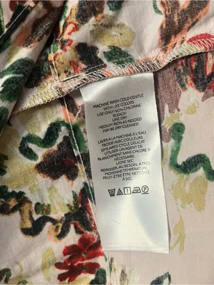 ANTHROPOLOGIE The Somerset Maxi Dress Medium Pink Floral Elastic Waist Size XS thumbnail 9