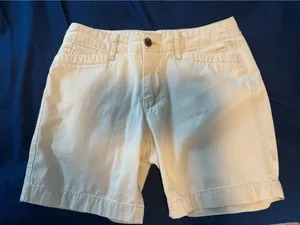 Ralph Lauren cream shorts thumbnail 1
