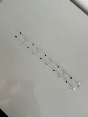 Silver Jhanjhar Anklets thumbnail 5