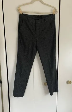 Zara Charcoal Women's Trousers thumbnail 1