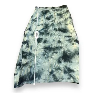 Zara The Batik‎ Blue Tie Dye Pull-On Midi Skirt Sz M thumbnail 10