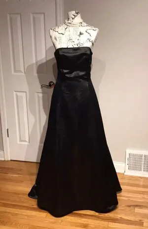 Prom Dress Bicolor A-line Puffy Corset Train Embroidery thumbnail 3