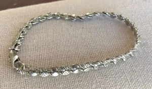 Vintage Silver Tone Bracelet thumbnail 1