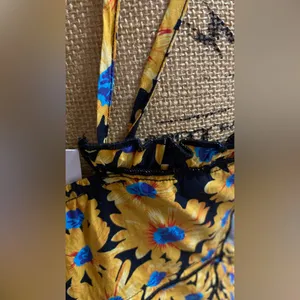 Topshop (Nordstroms) Yellow and Blue Daisy Sundress NWT! thumbnail 11