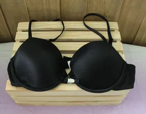 🔥Sexy Shiny Black Adjust Push Up Bra Size undefined thumbnail 1