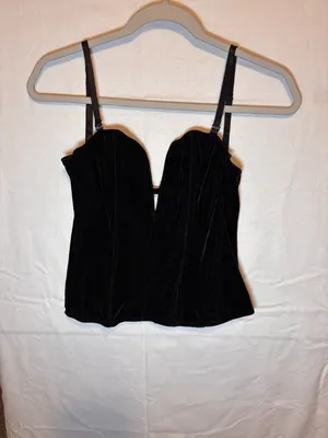 Velvet corset top by Spirit-Size M thumbnail 4