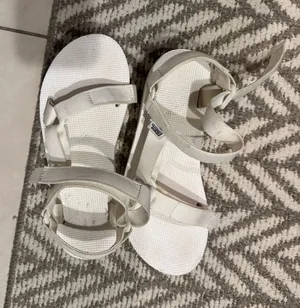 Teva White Platform Sandals thumbnail 1
