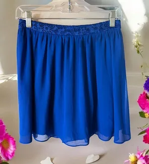 IN San Francisco Sem Formal Royal Blue Mini Skirt thumbnail 1
