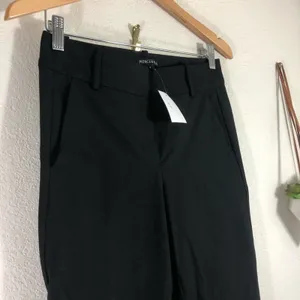 NWT J. Crew mercantile black cropped trouser pants thumbnail 2