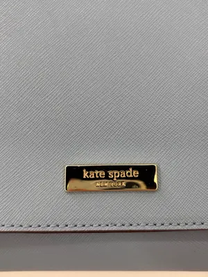 kate spade Light Blue Leather Chain Strap Crossbody thumbnail 5