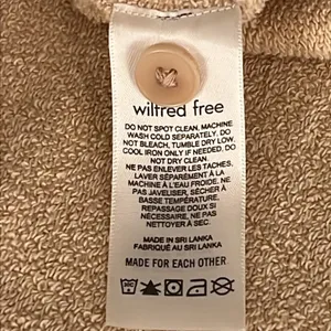 Aritzia Wilfred Free 100% Organic Cotton The Ganna Shaket, tan , oversized S thumbnail 10