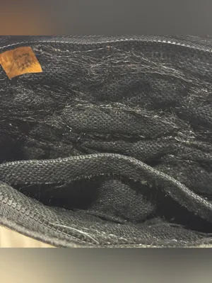 Vintage Snakeskin Reptile Patchwork Purse Puffy Shoulder Bag Unique Whimsy 80s Black thumbnail 7