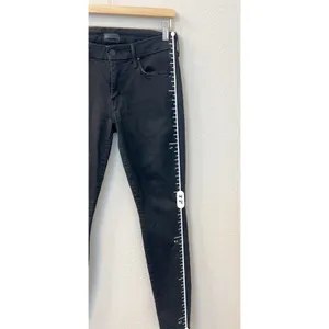 Mother‎ Denim The Looker Black Denim Women's Jeans 27 thumbnail 5