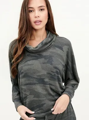 New Splendid Cowl Neck Sweater size‎ XL thumbnail 1