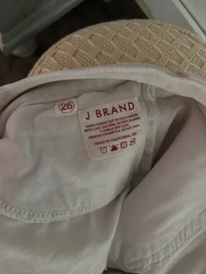 J Brand White Skinny Jeans Corduroy thumbnail 4