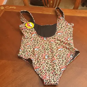 Women's Buc-ee's All Over Print One Piece Swimsuit Size XS thumbnail 7