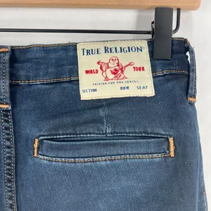 True Religion FEY Flare Jeans Womens 27 Blue Denim High‎ Rise All Day Modern thumbnail 8