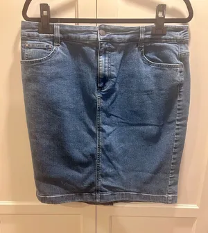 Charter Club Denim Skirt, 14 thumbnail 1