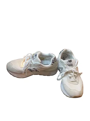 New Balance 515 H WL515HDD wms white gray suede walking running sneakers sz 9.5W thumbnail 2