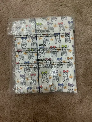 Roller Rabbit Celebration Bunnies Polo Pajama Set XS thumbnail 6