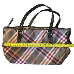 Burberry Blue Label Nova Check Canvas & Leather Purse thumbnail 16