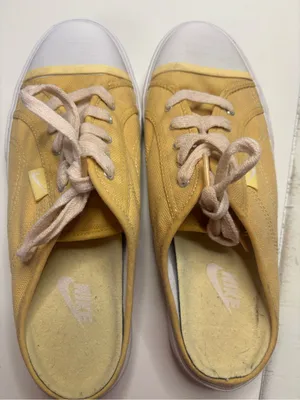 Nike Hermosa Canvas Mule Slip On Shoes Womens Size 10 Yellow Y2K Vintage thumbnail 3