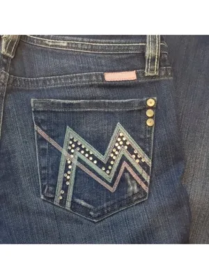 Miss me embroidered jeans size 27 thumbnail 5
