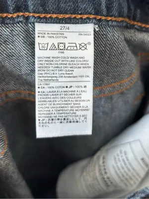 Banana Republic Curvy Straight High Rise Ankle Jeans Dark Wash Denim NWT thumbnail 9
