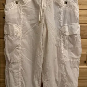 Athleta Alicia Keys Size 8 Keys High Waist Nylon Utility Jogger Cargo Pants thumbnail 7