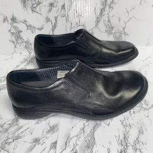 Merrell Black Leather Tetra Fling Slip-On Performance Shoes Women's Size 10 thumbnail 4