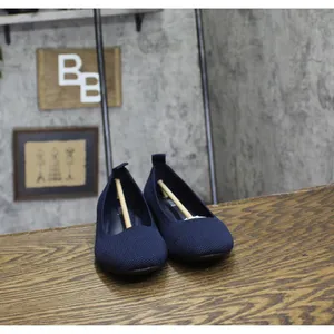 NWT MIA Rasia Womens Round Toe Ballet Flat Sandals GS1578607 Navy Blue 6.5M thumbnail 6