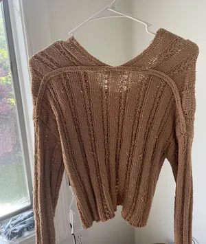 Francesca's Brown Sweater thumbnail 4