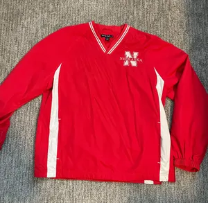Nebraska Husker Windbreaker Size M thumbnail 1
