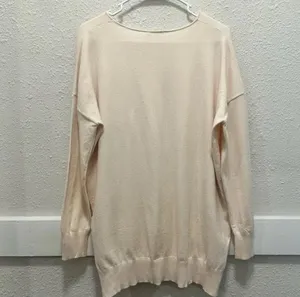 NINEXIS Loose-Fit Tunic Sweater in Oatmeal NWT thumbnail 4