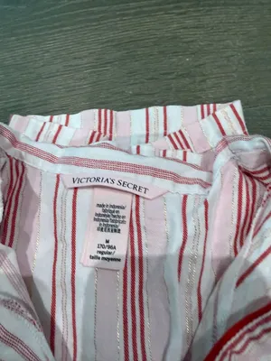 Victorias Secret Flannel Long Pajama Set thumbnail 4