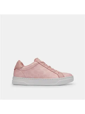 NEW Coach High Line CBT39 Powder Pink Signature Sneakers Size 6.5 NIB thumbnail 5
