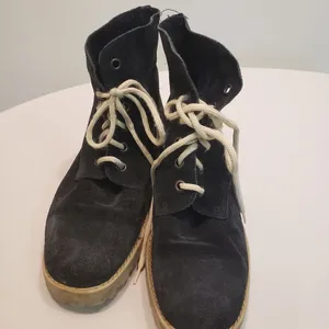 Basics Made in Italy Booties Size 37 Black thumbnail 4
