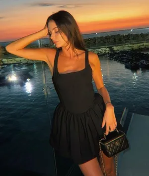Zara dress mini corset inspired ruffled balloon bodycon summer cocktail wedding thumbnail 2