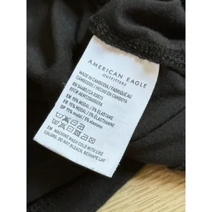 American Eagle soft and sexy oversized modal black short sleeve t-shirt size L thumbnail 7