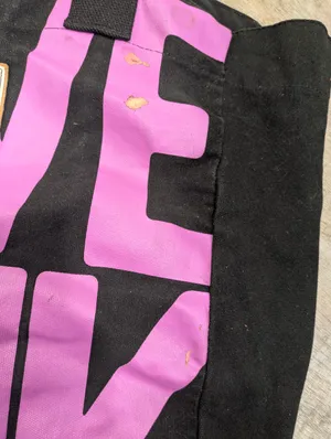 Vintage Victoria's Secret PINK Black Tote Bag thumbnail 2