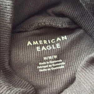 EUC Women’s American Eagle Black Sleeveless Mock Neck Bodysuit Size M thumbnail 3