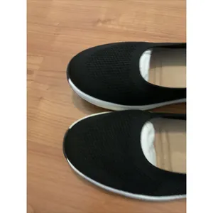 Time And Tru Women's Comfort Black Ballet Flats Shoes Black White Size 8 thumbnail 12